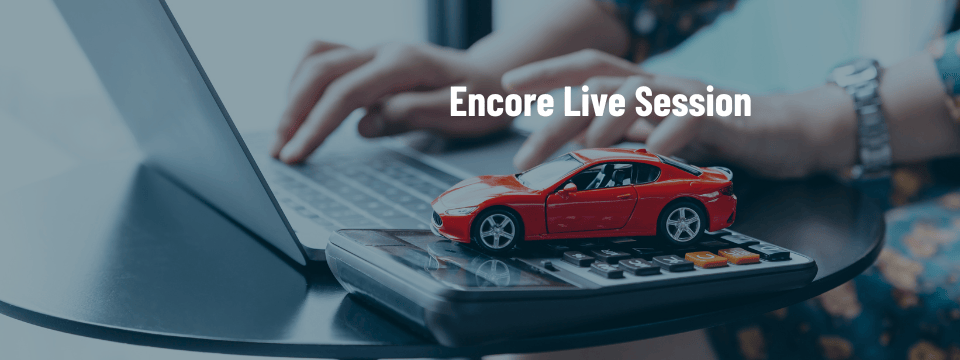 SECOND LIVE SESSION: New IRS Auto Loan Rules Effective January 31, 2026: Vehicle Qualification & Interest Reporting Details